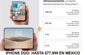 Apple sorprende con el precio del iPhone plegable en México: llega hasta los 77 mil 999 pesos