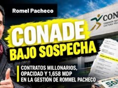 Rommel Pacheco Marrufo al frente de la CONADE enfrenta cuestionamientos por el manejo de recursos públicos durante 2025 por 1,658 millones de pesos