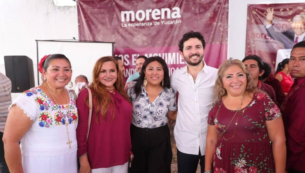 Milo Barrera destaca 15 años de Morena y refrenda compromiso con la transformación en Yucatán