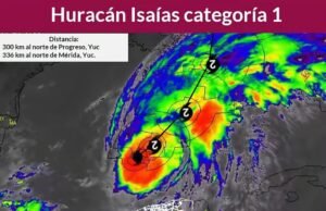 PERSISTEN LAS LLUVIAS EN YUCATÁN PESE AL ALEJAMIENTO DEL HURACÁN ISAÍAS